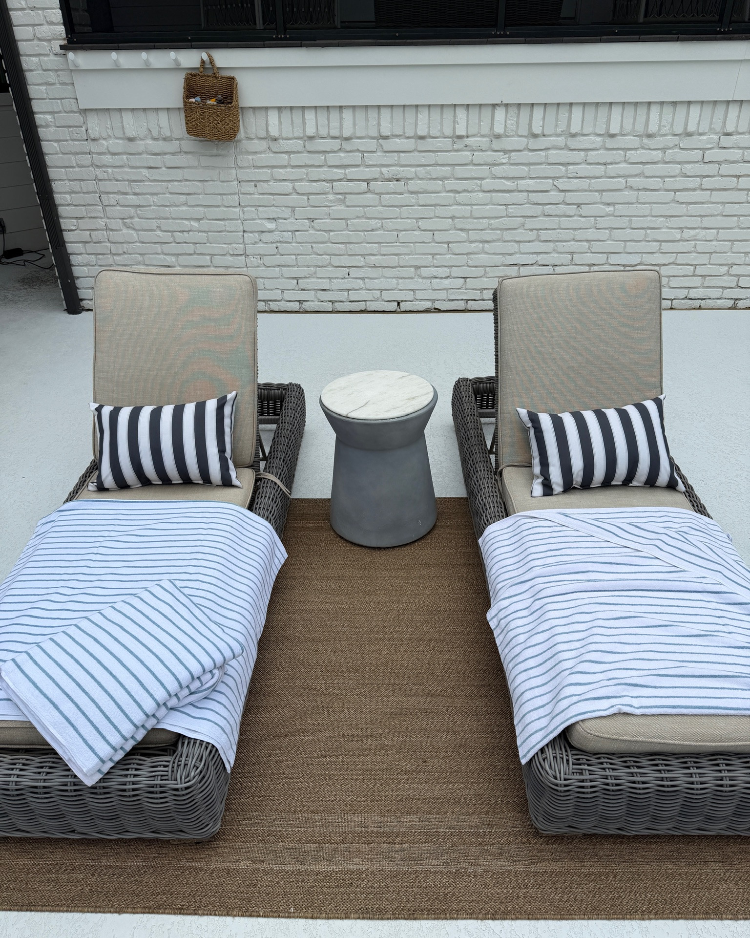 Summer patio refresh with all the little details that make backyard days better—fresh towels, shaded lounging, and all the outdoor essentials ready for a season spent outside!! 

summer patio decor, pool essentials, outdoor umbrella, pool towels, backyard oasis, patio styling, outdoor living, summer entertaining, backyard decor, poolside essentials

#LTKHome #LTKSeasonal