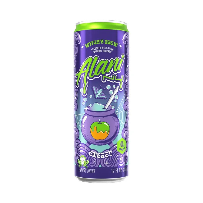 Alani Nu Sugar-Free Energy Drink, Witch's Brew 12 fl oz (Single Can) | Walmart (US)
