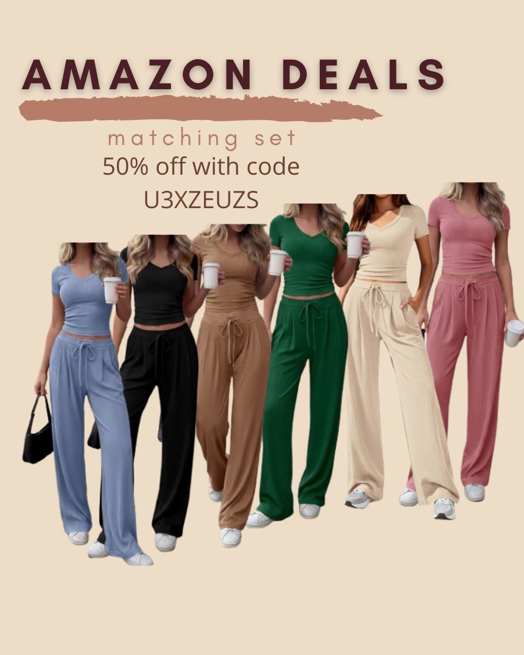 $15 ends 5/31

Amazon fashion
Amazon deals
Matching set
Two piece set
Lounge set
Amazon set
Comfy outfit

#LTKSaleAlert