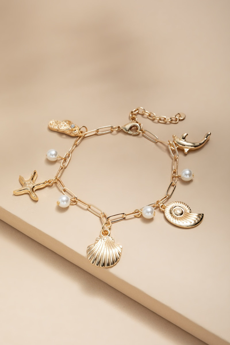 Sonya Sea Life Charm Bracelet | Francesca's