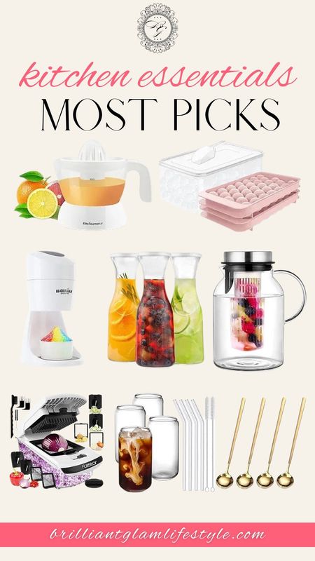 Kitchen Essentials Most Picks and love from Amazon! #Amazon #Essentials #Kitchen #MostPicks #Sale 

#LTKSaleAlert #LTKHome #LTKParties