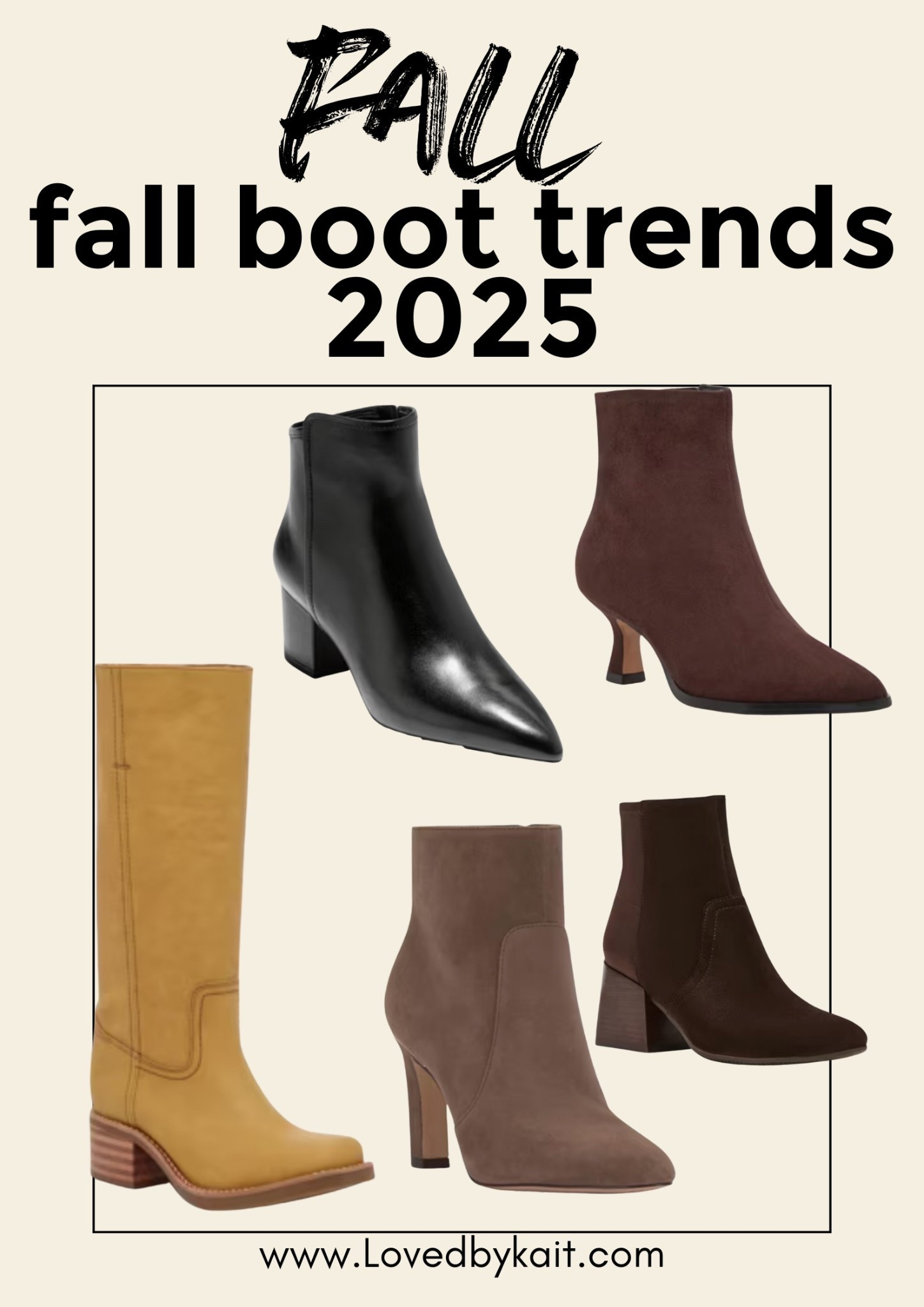 Fall Boot Trends 2025 | Stylish Boots Every Woman Needs This Season

Fall boot trends 2025 are all about versatility, comfort, and timeless style. From classic riding boots and chic ankle boots to trendy lug soles and knee-high styles, this season’s boots are perfect for pairing with denim, dresses, and cozy layers. Whether you’re building a fall capsule wardrobe or looking for one standout pair, these fall 2025 boots are the staples you’ll wear on repeat. Discover the best fall boot trends for women—effortless, stylish, and right on time for the season. 

#LTKShoeCrush #LTKSaleAlert #LTKSeasonal