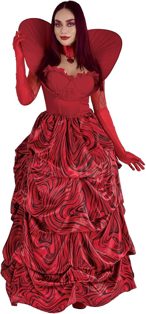 Party City Queen of Hearts Costume for Women - Disney Descendants 4 The Rise of Red Costume Inclu... | Amazon (US)