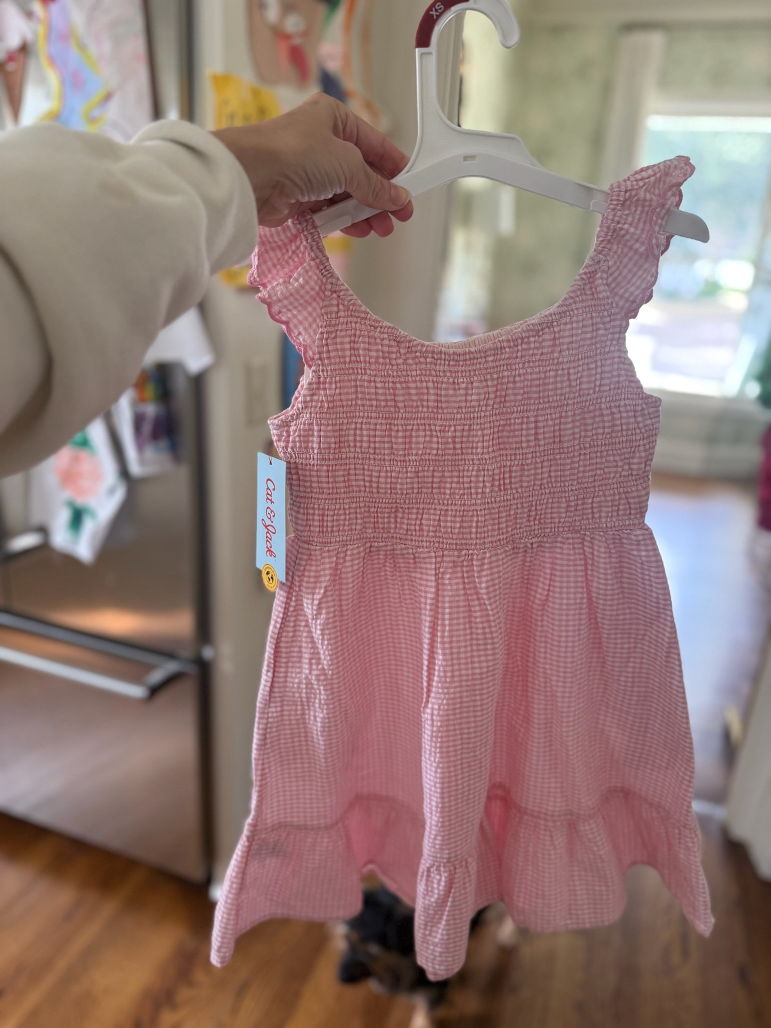 Sweetest pink gingham dress for Eloise 🤍🩷

#LTKgrwm #LTKKids