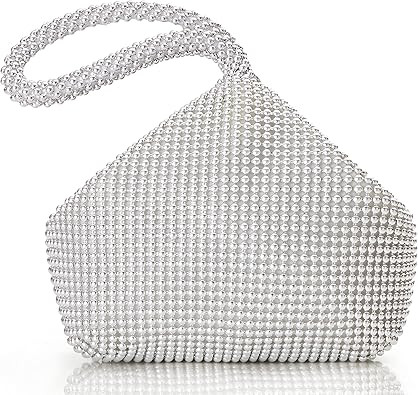 BABEYOND Women's Beaded Clutch Evening Bags Vintage Elegant Triangle Purse for 1920s Party Prom W... | Amazon (US)