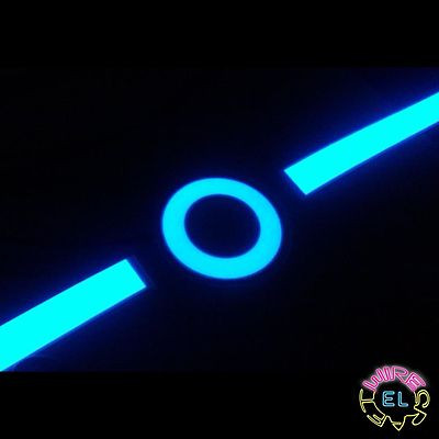 EL Hoops 4pcs of 6cm dia - £12.99 - Glowing Ring/Ring Shape on Tron Costume | eBay | eBay US