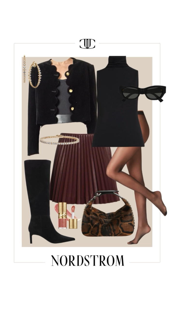 Nordstrom gems for fall & winter 🍂✨ I pulled together chic outfit ideas you can wear now through the holidays—think pleated skirts, luxe knits, tall boots, wide-leg denim, statement outerwear, and the best accessories to elevate any look.

If you’re shopping for Thanksgiving outfits, holiday events, winter layers, or everyday elevated basics, these head-to-toe looks will get you inspired. Everything is linked on jcathell.com and my LTK.

Save this post for styling ideas and start building your cold-weather wardrobe you’ll wear on repeat. 🤍 @nordstrom #nordstrom #nordstrompartner

#LTKStyleTip #LTKOver40 #LTKShoeCrush