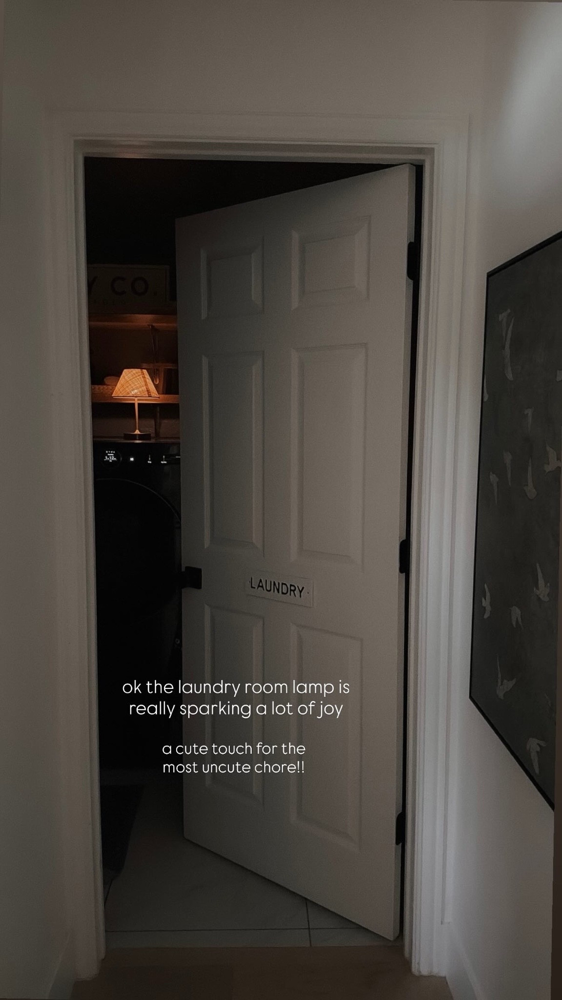 Me 🤝 a laundry room lamp - any rechargeable option is perfect!

#LTKHome #LTKdayinmylife