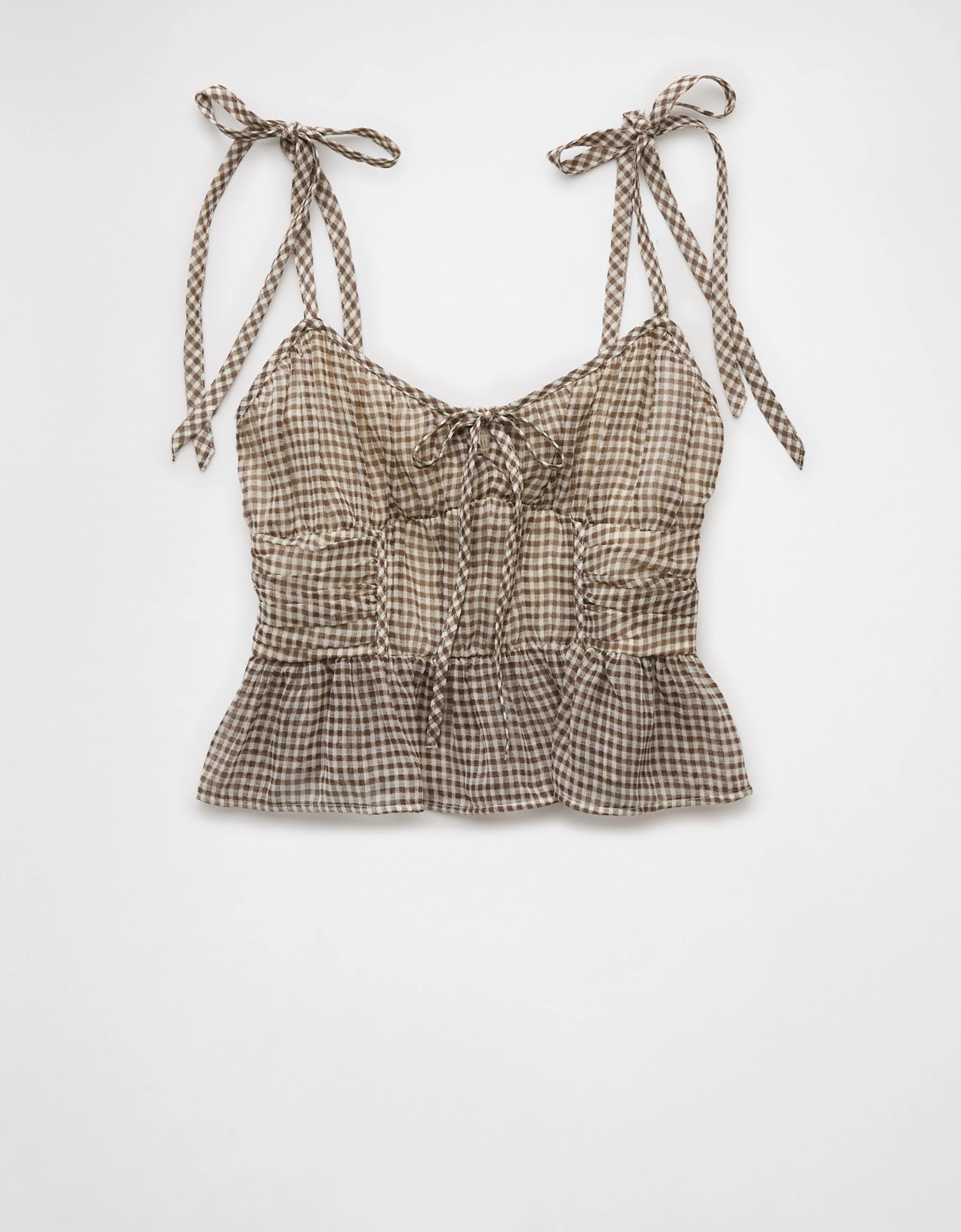 AE Corset Peplum Top | American Eagle Outfitters (US & CA)
