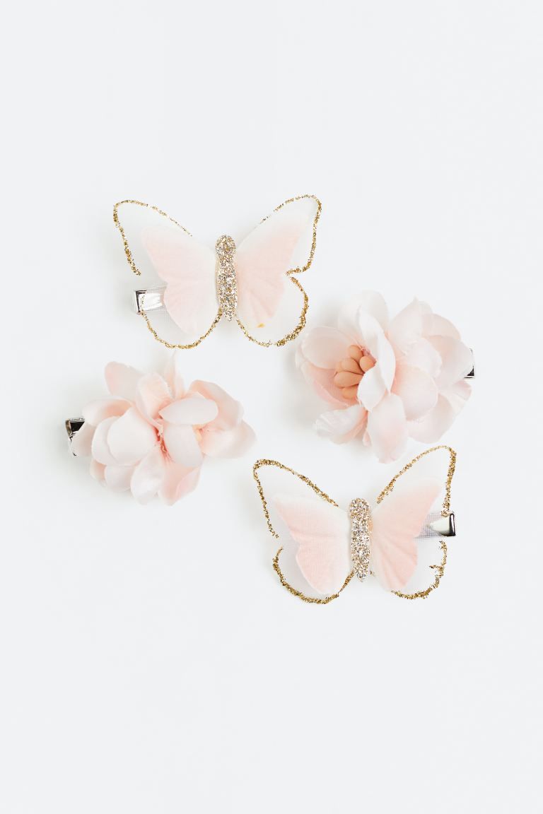 4-pack Hair Clips | H&M (US + CA)