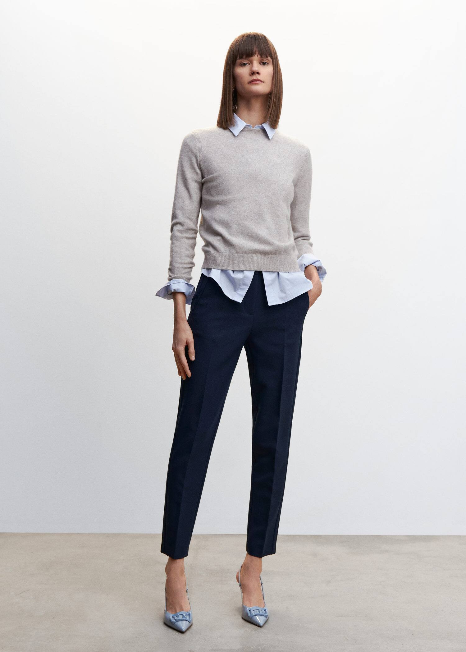 Slim fit suit pants | MANGO (US)