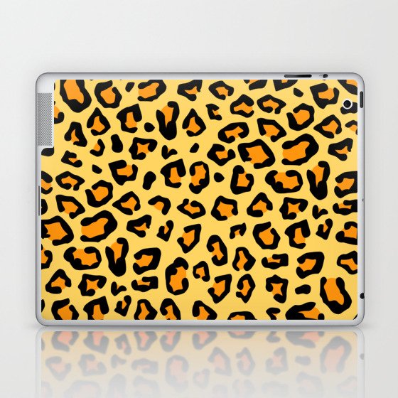 Vintage Style Big Cat Cheetah Leopard Animal Print Pattern Laptop & Ipad Skin by Machmigo - iPad (2n | Society6