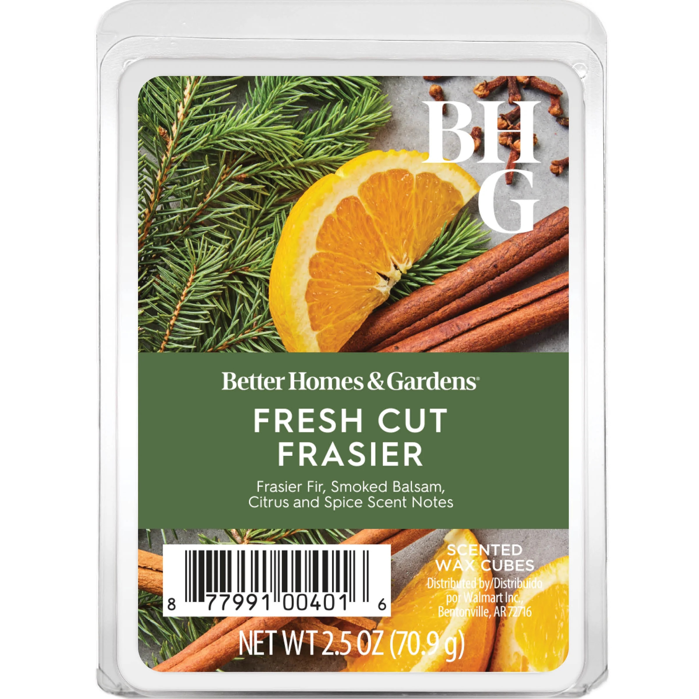 Fresh Cut Frasier Scented Wax Melts, Better Homes & Gardens, 2.5 oz (1-Pack) | Walmart (US)