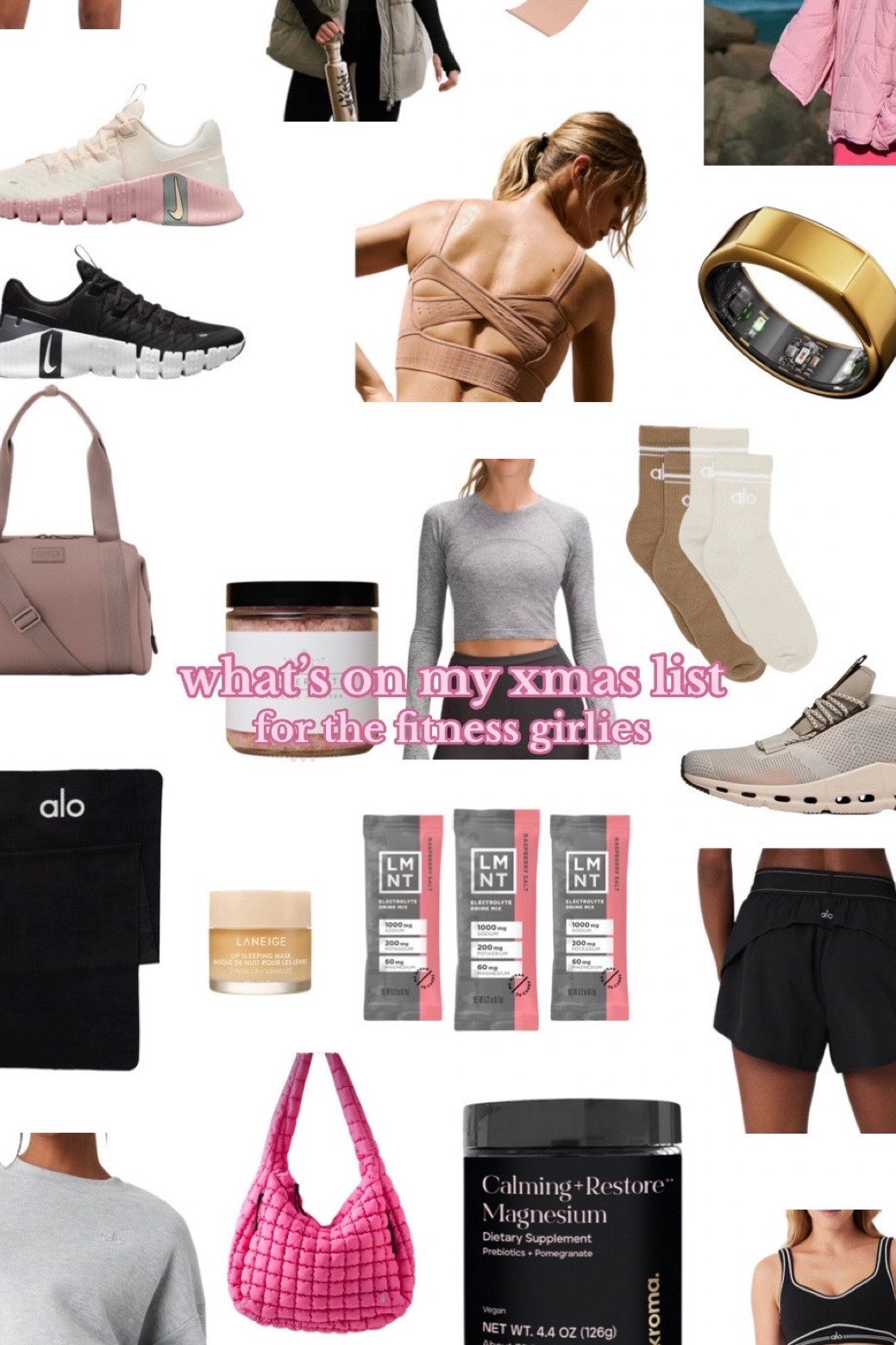 whats on my christmas list: fitness girly edition 🏃🏼‍♀️💓 
gym girl gift guide, fitness girl gift ideas, christmas gift ideas, wellness gifts, wellness, personal trainer, gym recs 

#LTKGiftGuide #LTKfitness #LTKCyberWeek