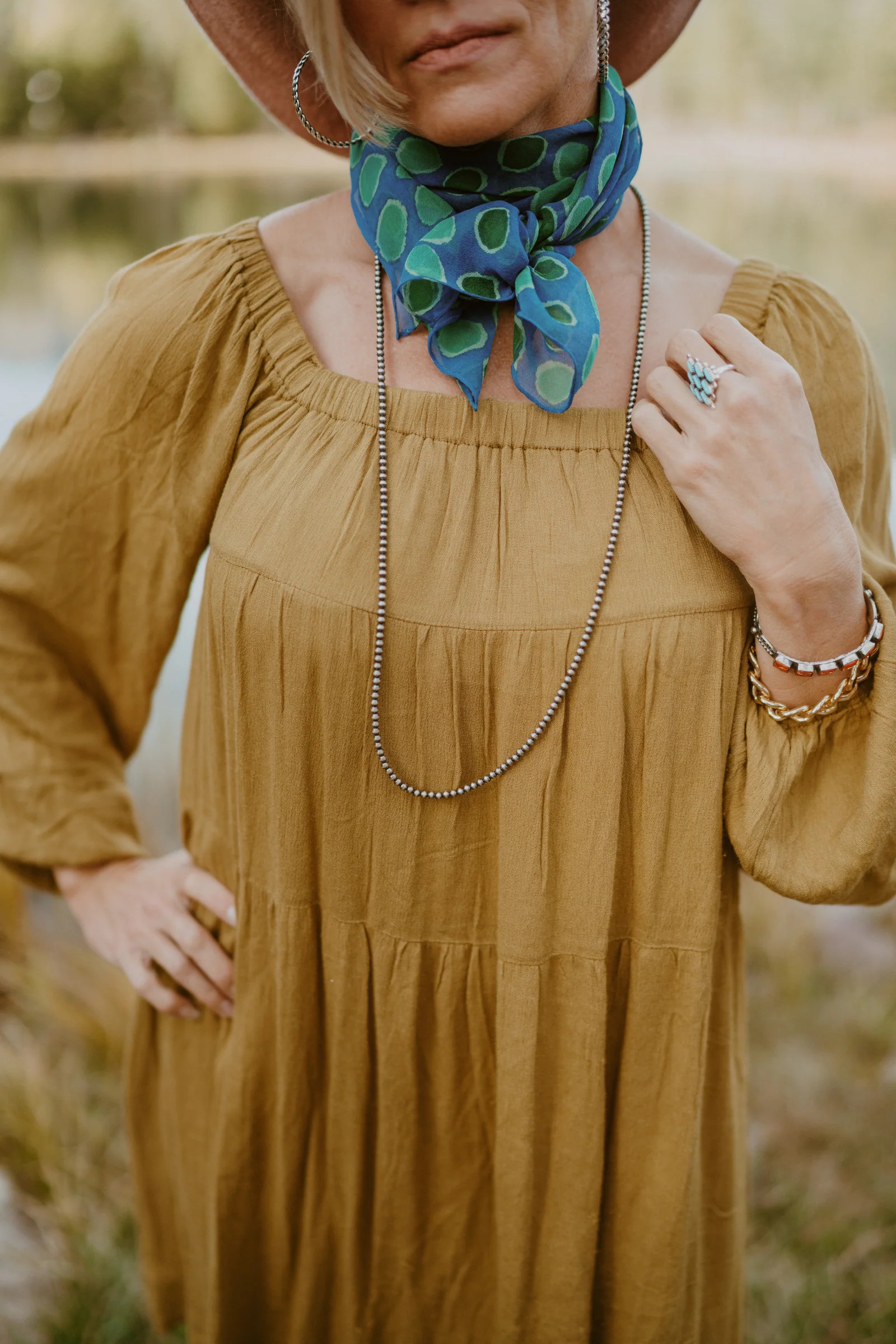 Myla Necklace | 36 inch | 4 mm - FINAL SALE | Goldie Lew Jewelry