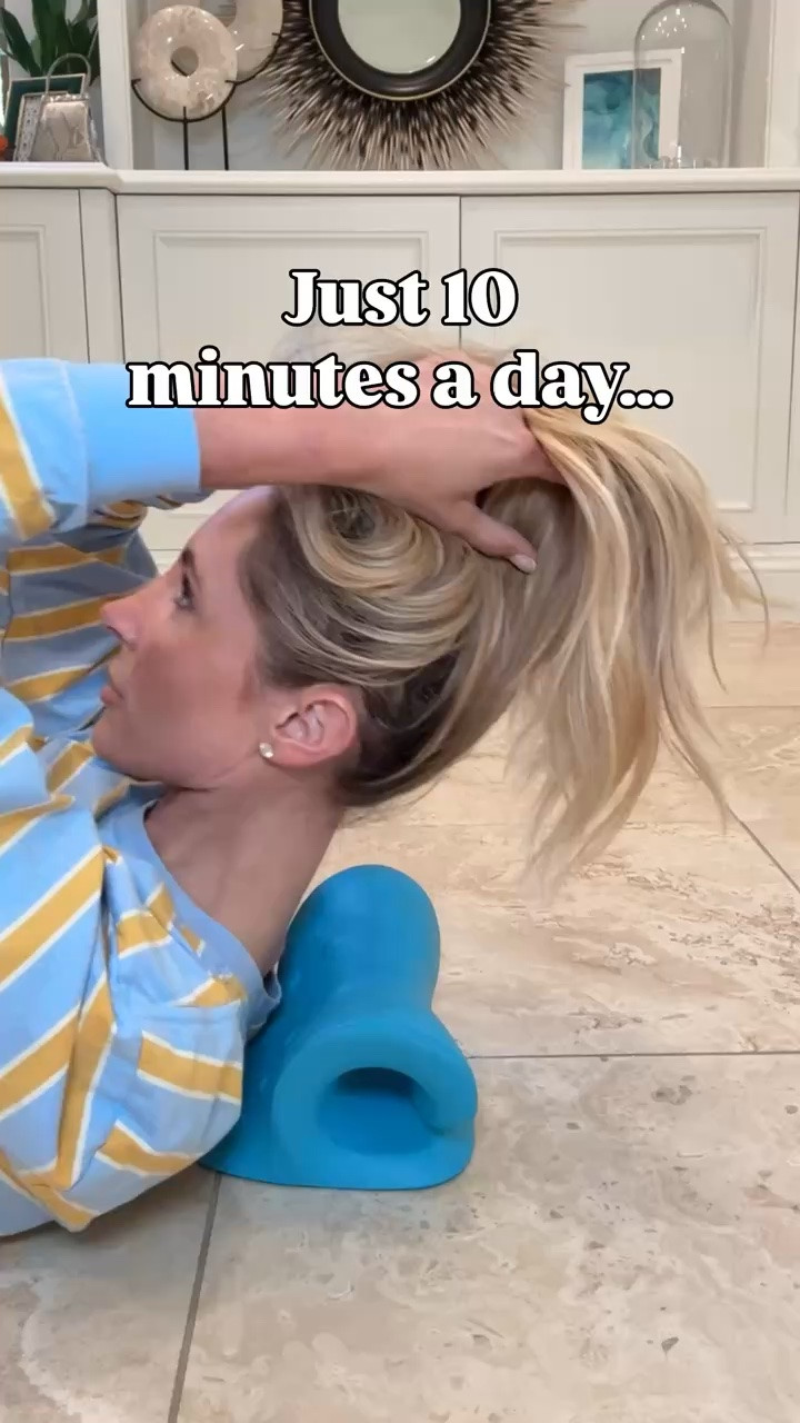 After being on my phone and computer, doing this for just ten minutes a day and it helps my neck tremendously!

#LTKdayinmylife