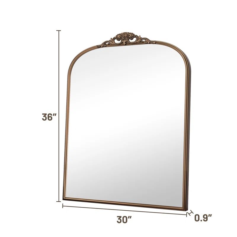 Charlton Home® Arnott Arch Decorative Wall Mirror & Reviews | Wayfair | Wayfair North America