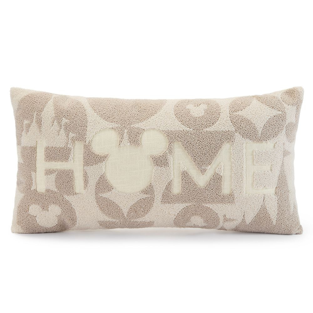 Mickey Mouse Icon ''Home'' Throw Pillow | Disney Store