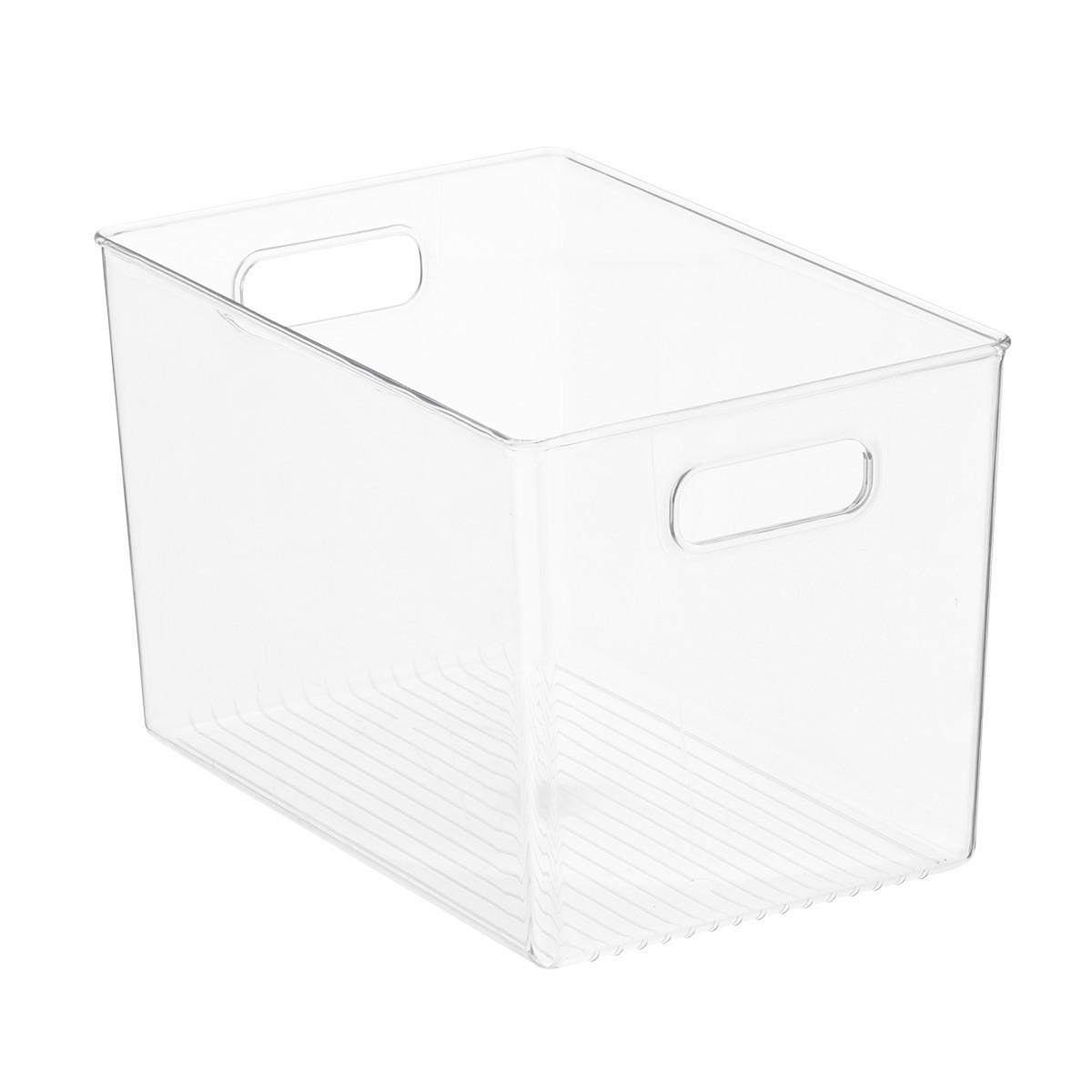 iDESIGN Linus Medium Kitchen Bin Clear | The Container Store