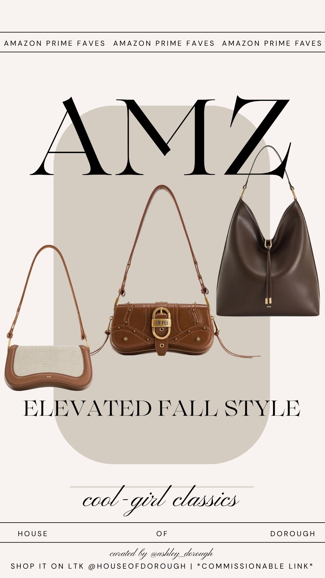 Elevated fall bags! These are on sale during prime day! 

Amazon finds, amazon fashion, amazon prime day, trendy fashion, fall fashion

#LTKItBag #LTKSaleAlert #LTKPlusSize