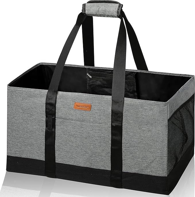 Extra Large Utility Tote Bag, Reusable Grocery Bags Foldable, Large Tote Bag With Handles Utility... | Amazon (US)