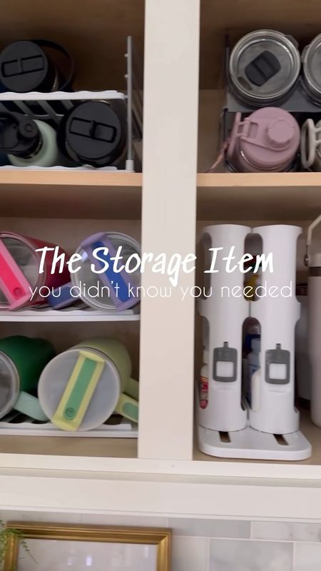 Must have Amazon kitchen organization and storage! Even fits your Stanleys! This cabinet caddy is perfect for spices or pill bottles. 

(4/22)

#LTKstyletip #LTKVideo #LTKhome
