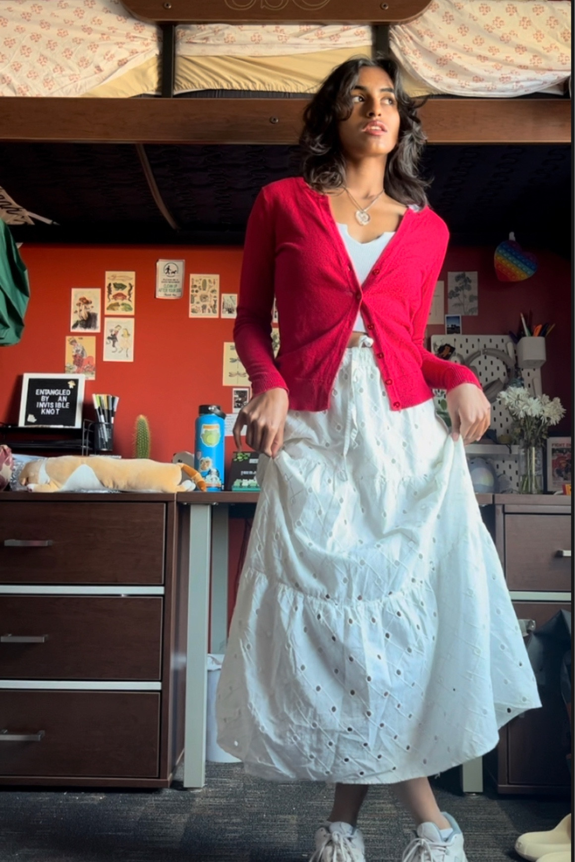 maxi skirt, cardigan, summer spring outfits, sunny weather outfit, long skirt, boho skirt

#LTKSeasonal