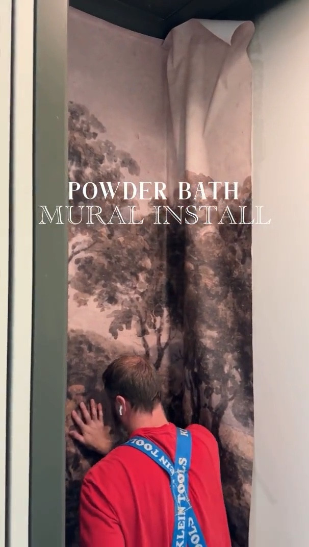I have been so excited to see this mural go into our powder bathroom!  It’s a tiny room, but I wanted it to make a big impression.  I definitely think I succeeded! 🙌


#LTKStyleTip #LTKHome