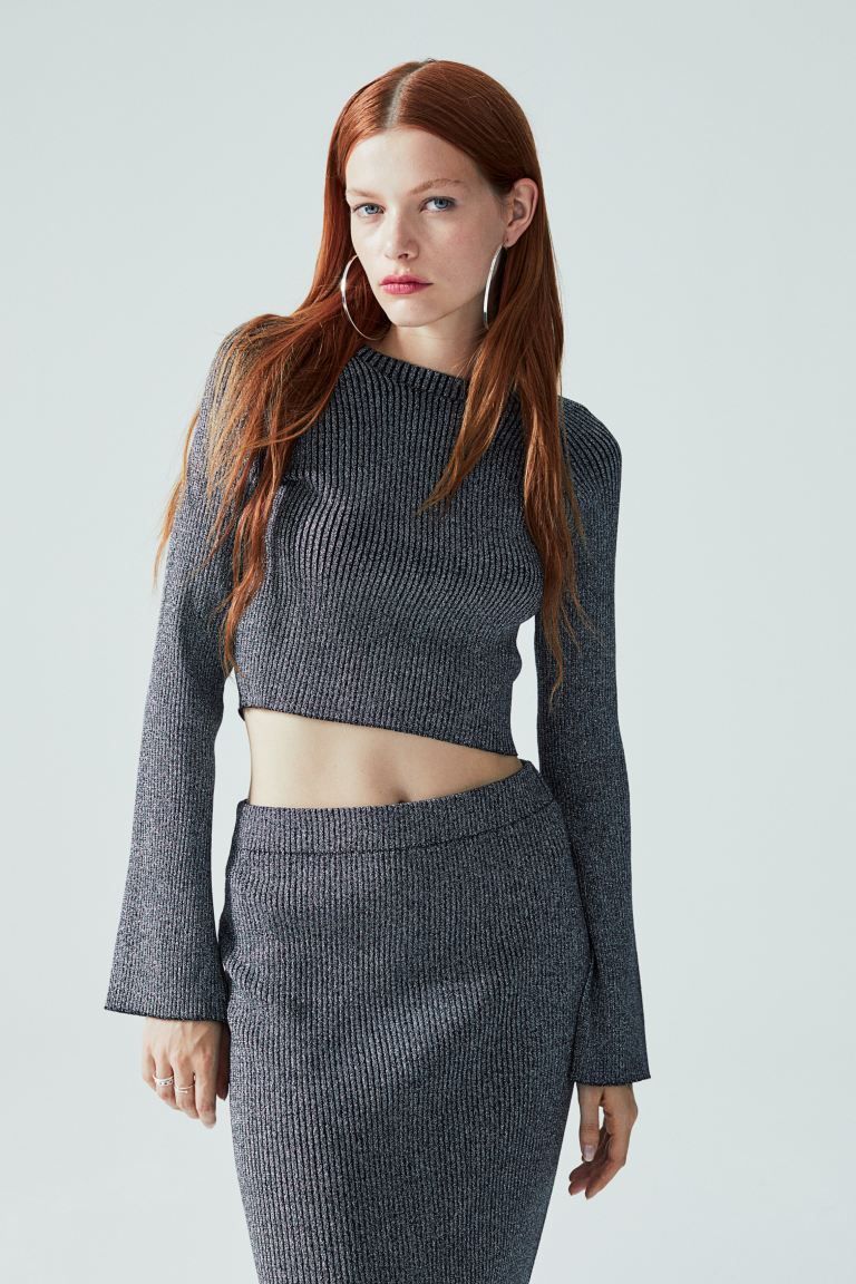Knit Long-sleeved Top | H&M (US + CA)