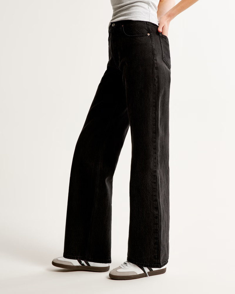 High Rise Loose Jean | Abercrombie & Fitch (US)