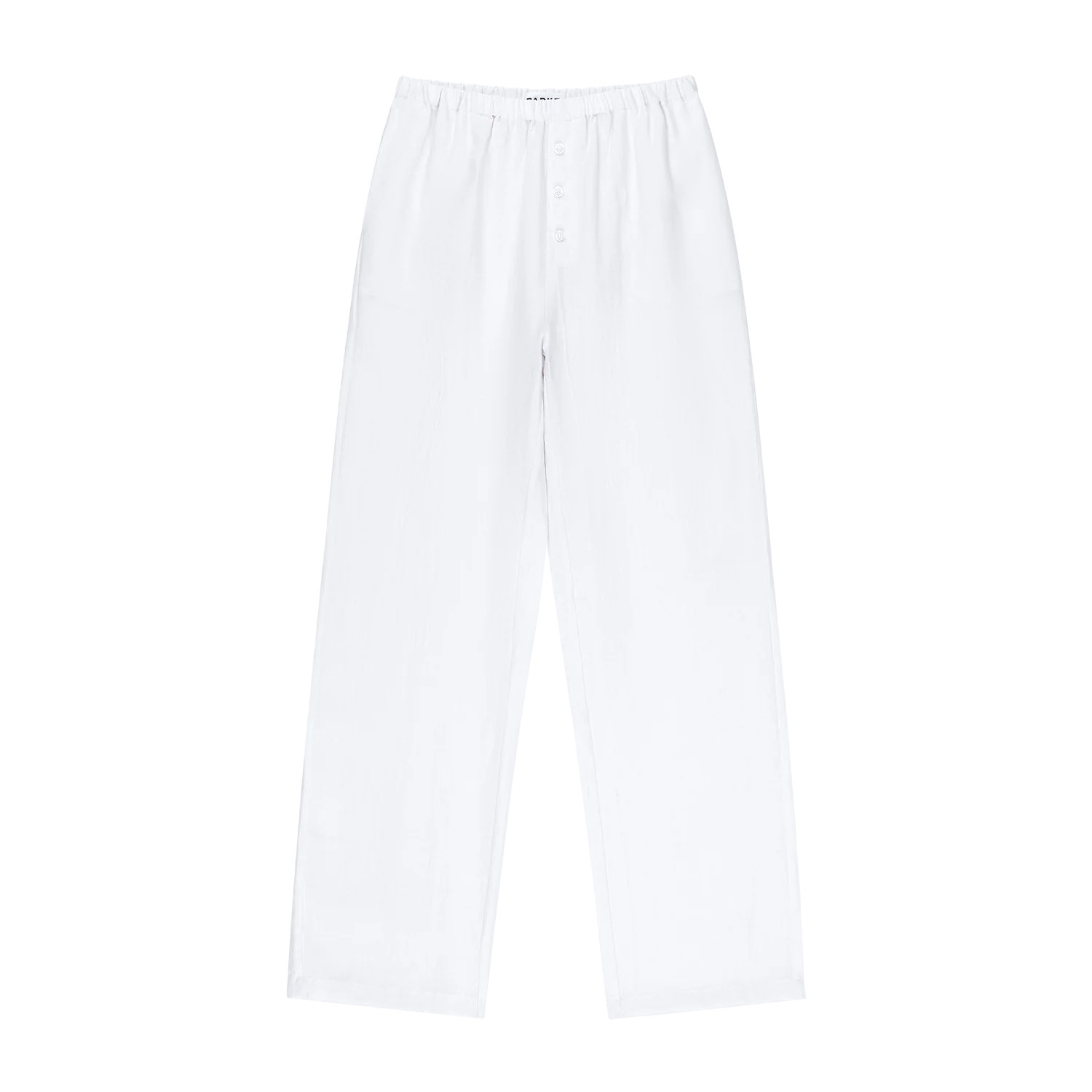 Linen Pants - White | Parke