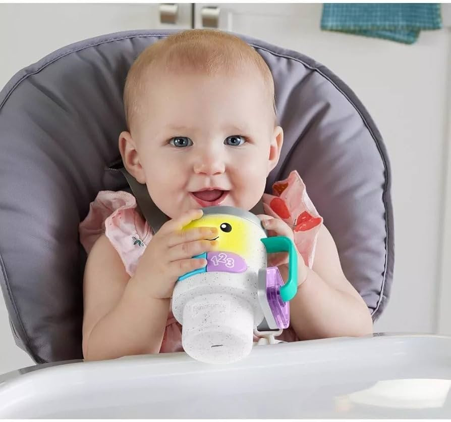 Fisher-Price Baby & Toddler Toy Laugh & Learn Coffee Mug Musical Activity with Lights & Education... | Amazon (US)