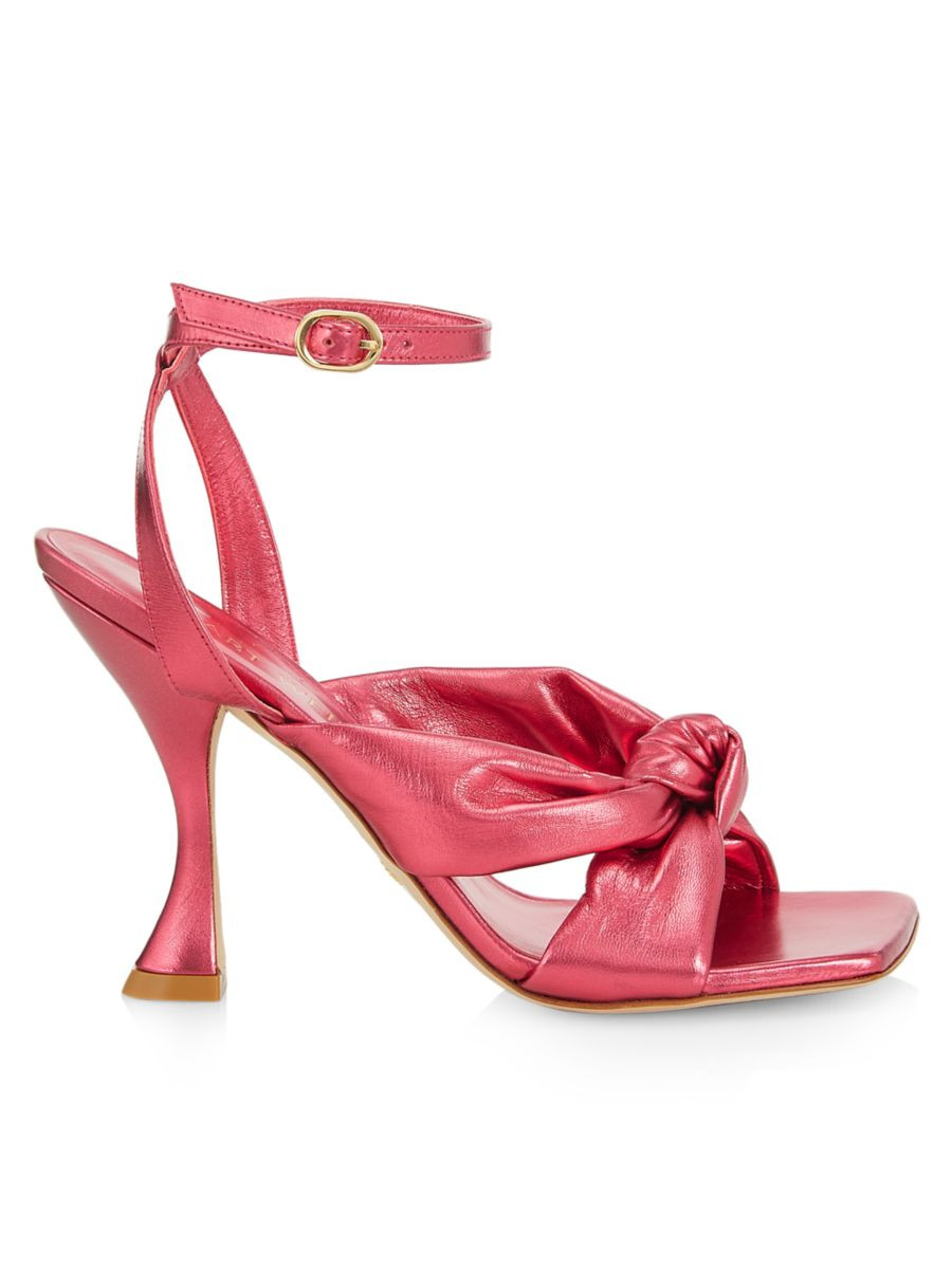 Playa Knot Leather Sandals | Saks Fifth Avenue
