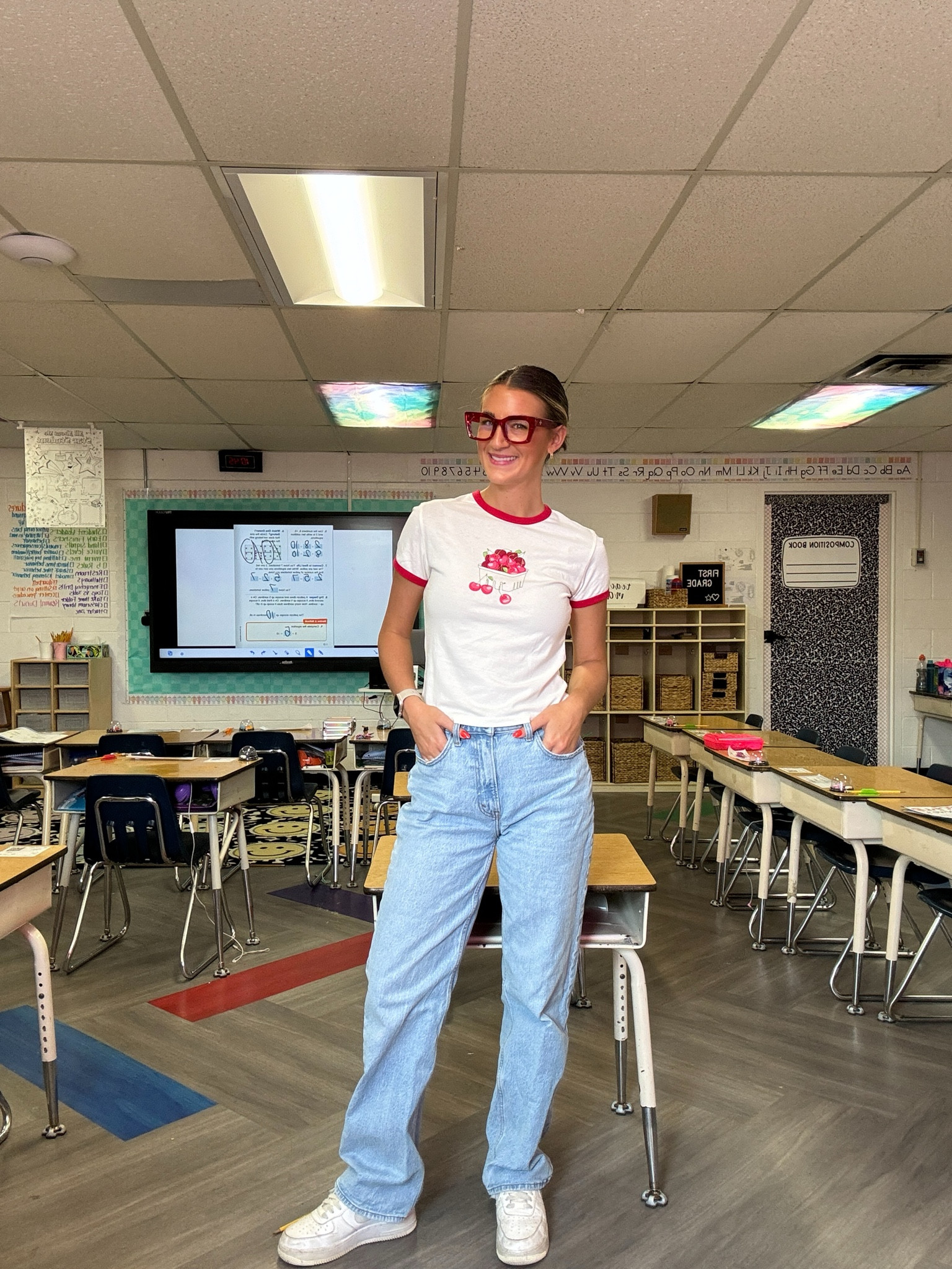 Teacher Outfit Day 12🍒✨