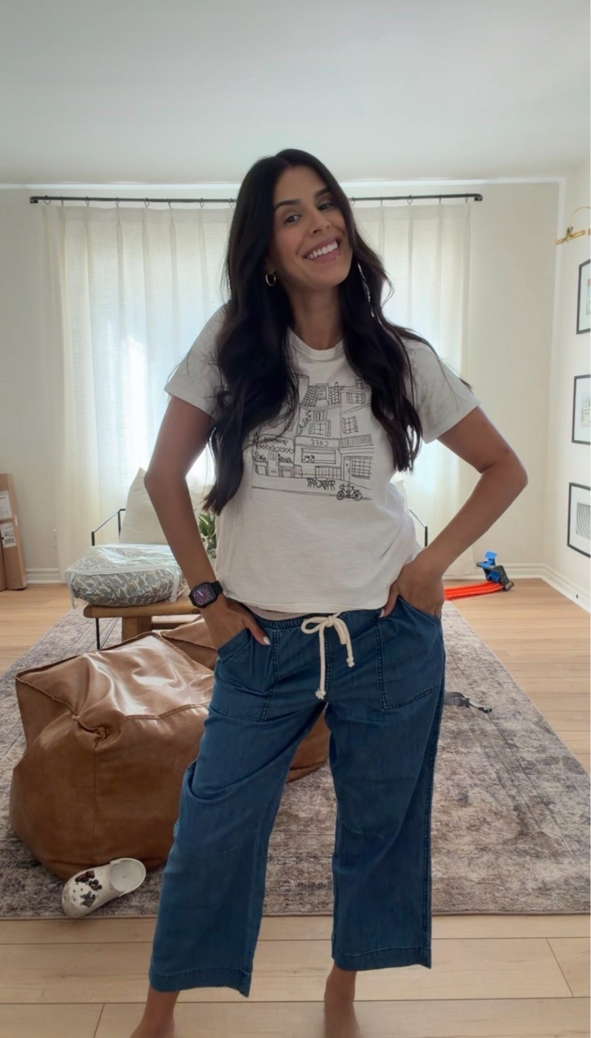 Postpartum pants
