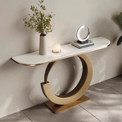 Modern light luxury simple console table | Wayfair North America