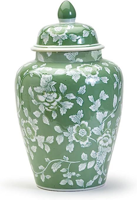Amazon.com: Two's Company Countryside Hand-Painted Temple Jar : Home & Kitchen | Amazon (US)
