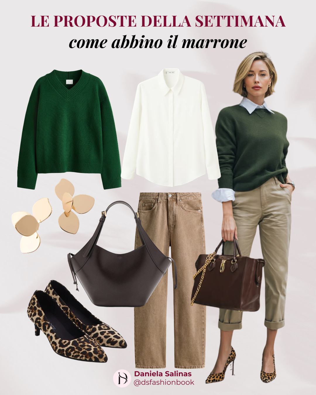 Il marrone è uno dei colori più versatili e ricercati del momento: caldo, elegante e perfetto per creare look curati in ogni stagione 🤎 

 #LTKitalia #LTKeurope #LTKspring