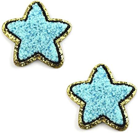 MyLifeEasy Star Patches Stoney Clover Lane Patches Dupes Glitter Chenille Letter Patches Jackets ... | Amazon (US)