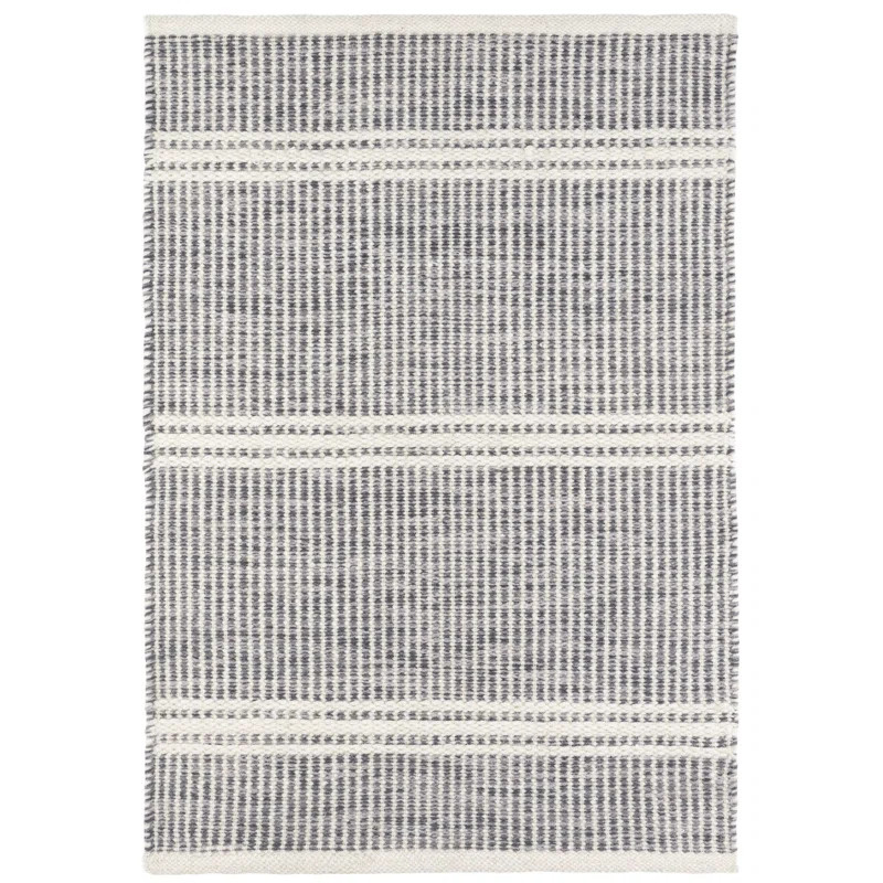 Malta Handmade Flatweave Gray/Ivory Rug | Wayfair North America