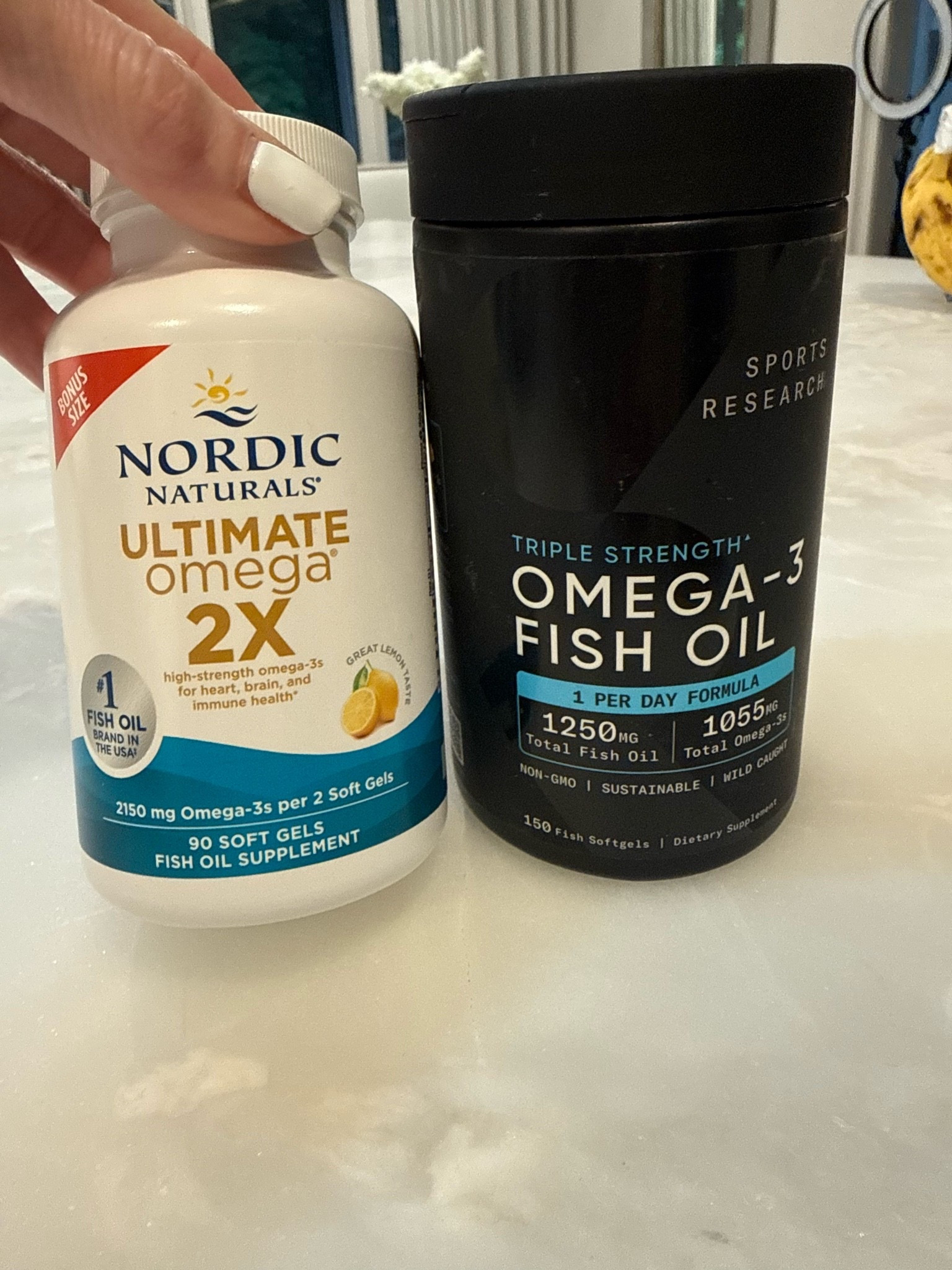 I’ve had several questions about omega-3s, so I wanted to share this option too. I personally prefer this one because it has more omega-3s overall, but the one I shared yesterday is a convenient 1 per day option.

#LTKOver40 #LTKmomlife #LTKfitnessgoals