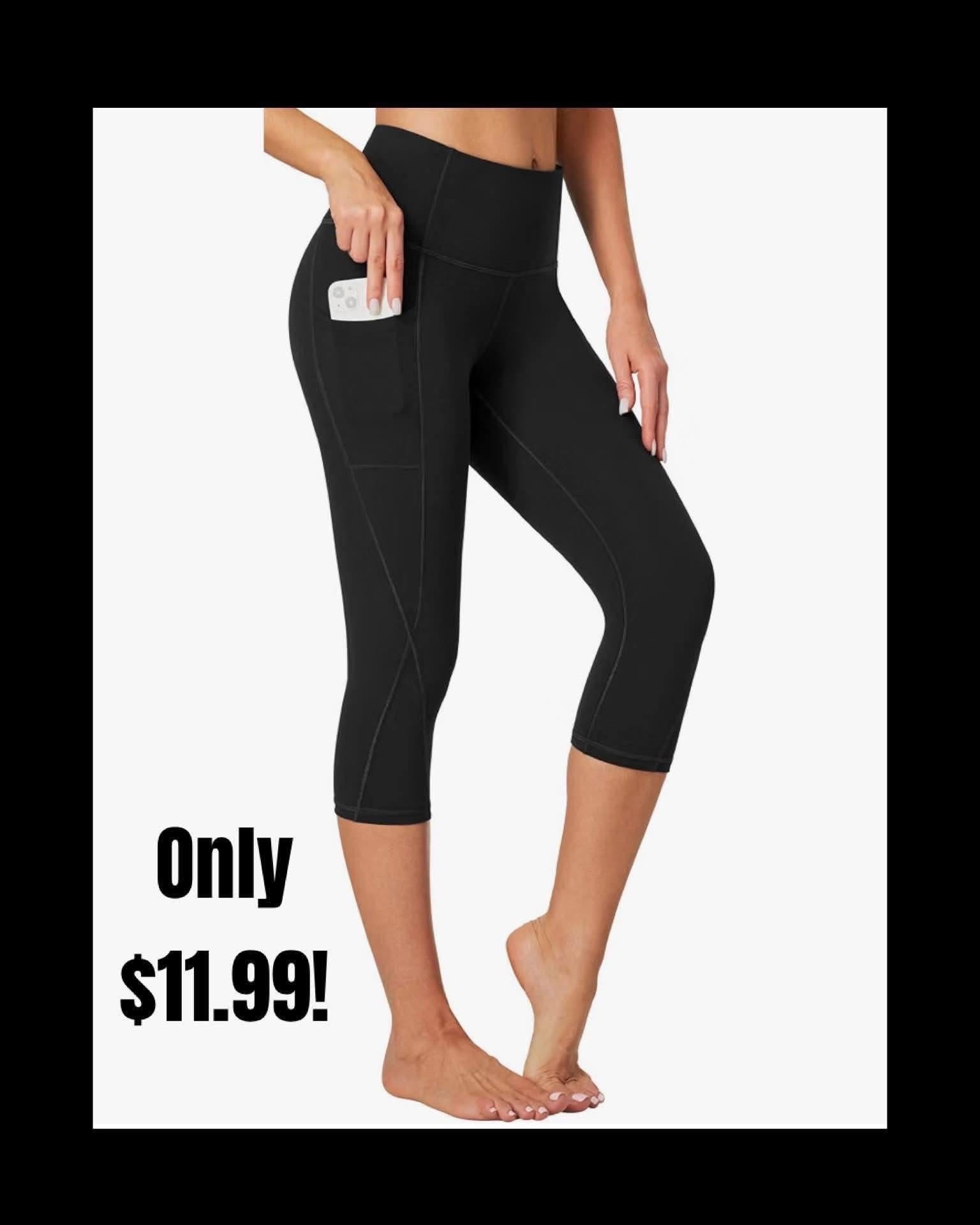 Happy Friday! Amazon has these best selling capri active leggings on flash sale tonight for only $11.99!! I own and love these, as they’re super comfy, stay in place, and have pockets. Incredible deal for such an excellent pair of leggings!

#LTKootd #LTKActive #LTKSaleAlert