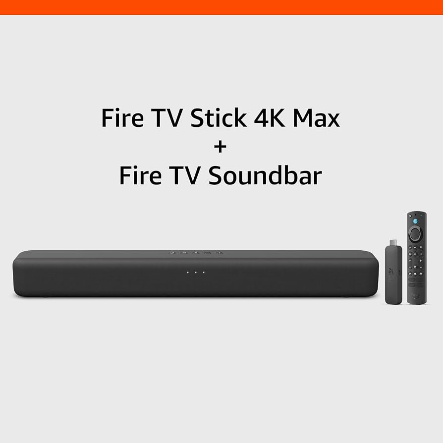 Amazon Fire TV Stick 4K Max with Fire TV Soundbar | Amazon (US)