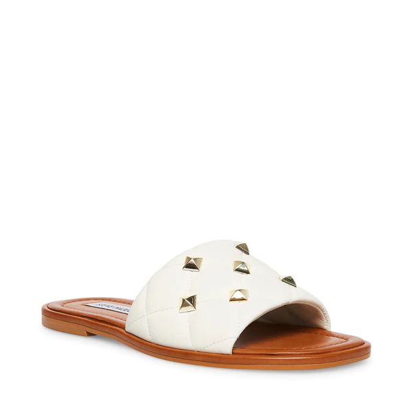 TROUBLE WHITE LEATHER 

  @media (min-width: 20em){
    .adaptive-badge {
      display: inline-b... | Steve Madden (US)