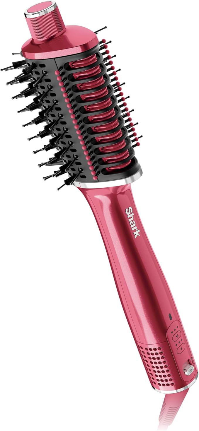 Shark Glossi 2-in-1 Hot Tool and Air Glosser Raspberry, Salon Quality, Cermaic Plates, Volumise, ... | Amazon (UK)