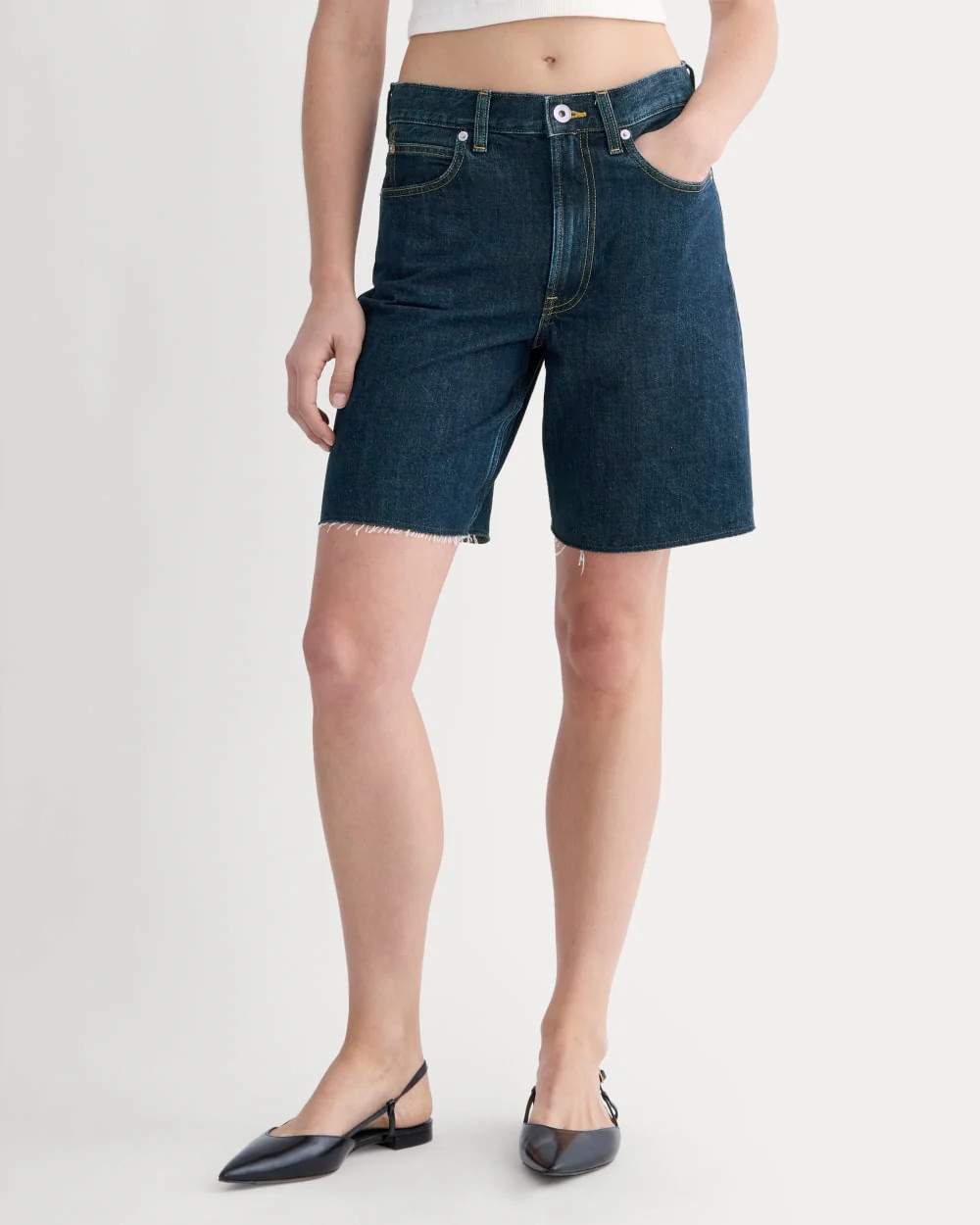 The OG Baggy Jean Short | Dark Indigo | Everlane