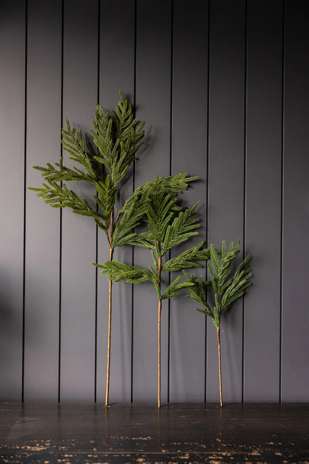 Norfolk Pine Real Touch Green Faux Stem | Luxe B Co