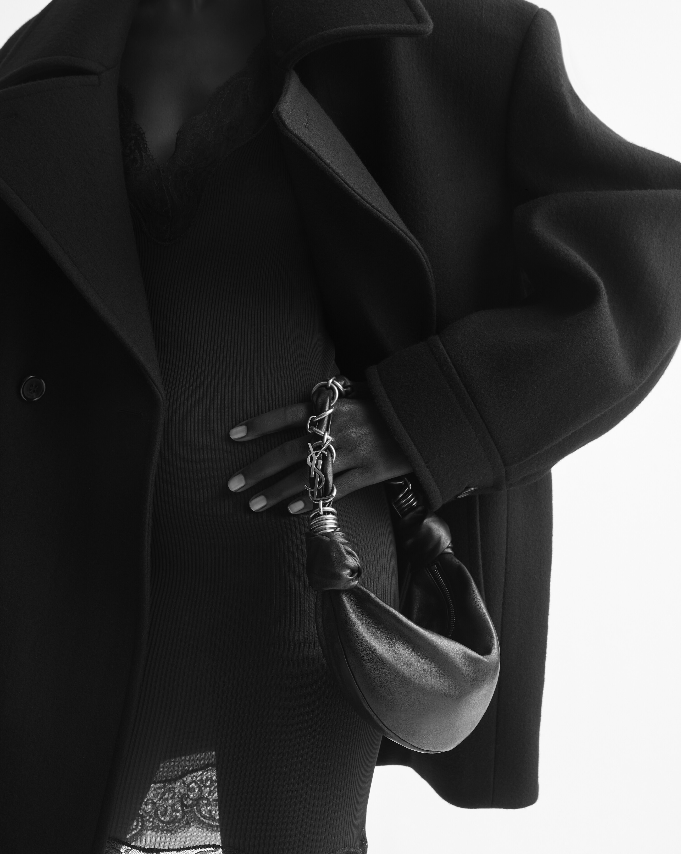 AMALIA mini hobo in suede | Saint Laurent Inc. (Global)