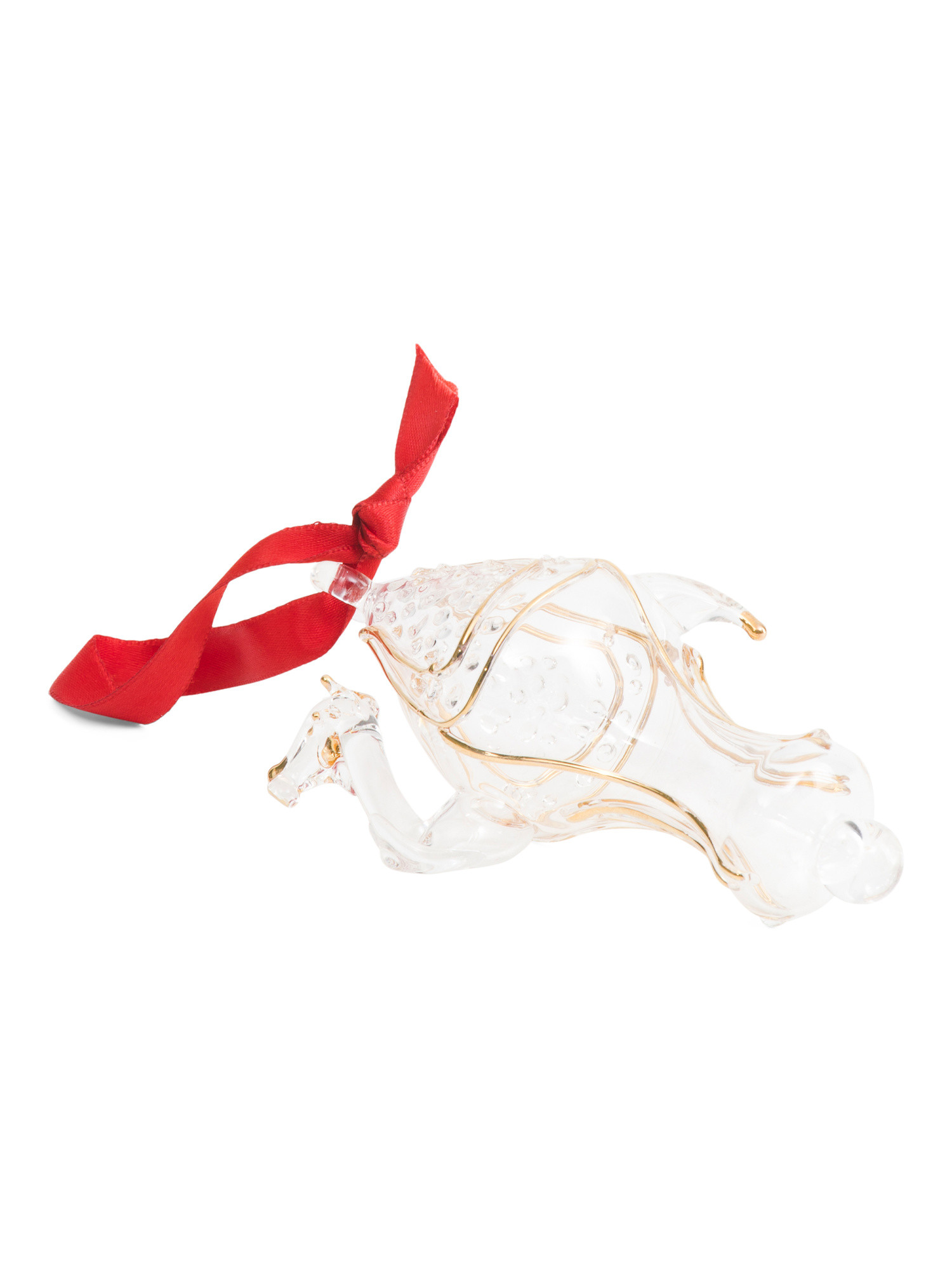 5.5in 24k Gold Hand Painted Glass Camel Oranment | TJ Maxx