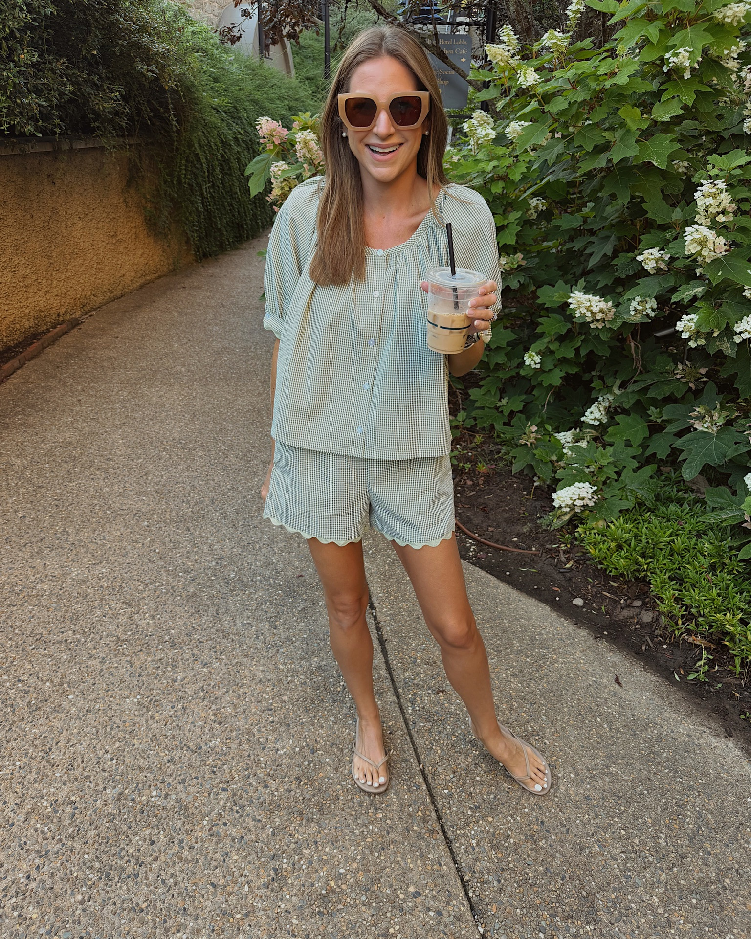 In a small set, sunglasses, sandals and accessories- fits tts.

#LTKootd #LTKgrwm #LTKSeasonal